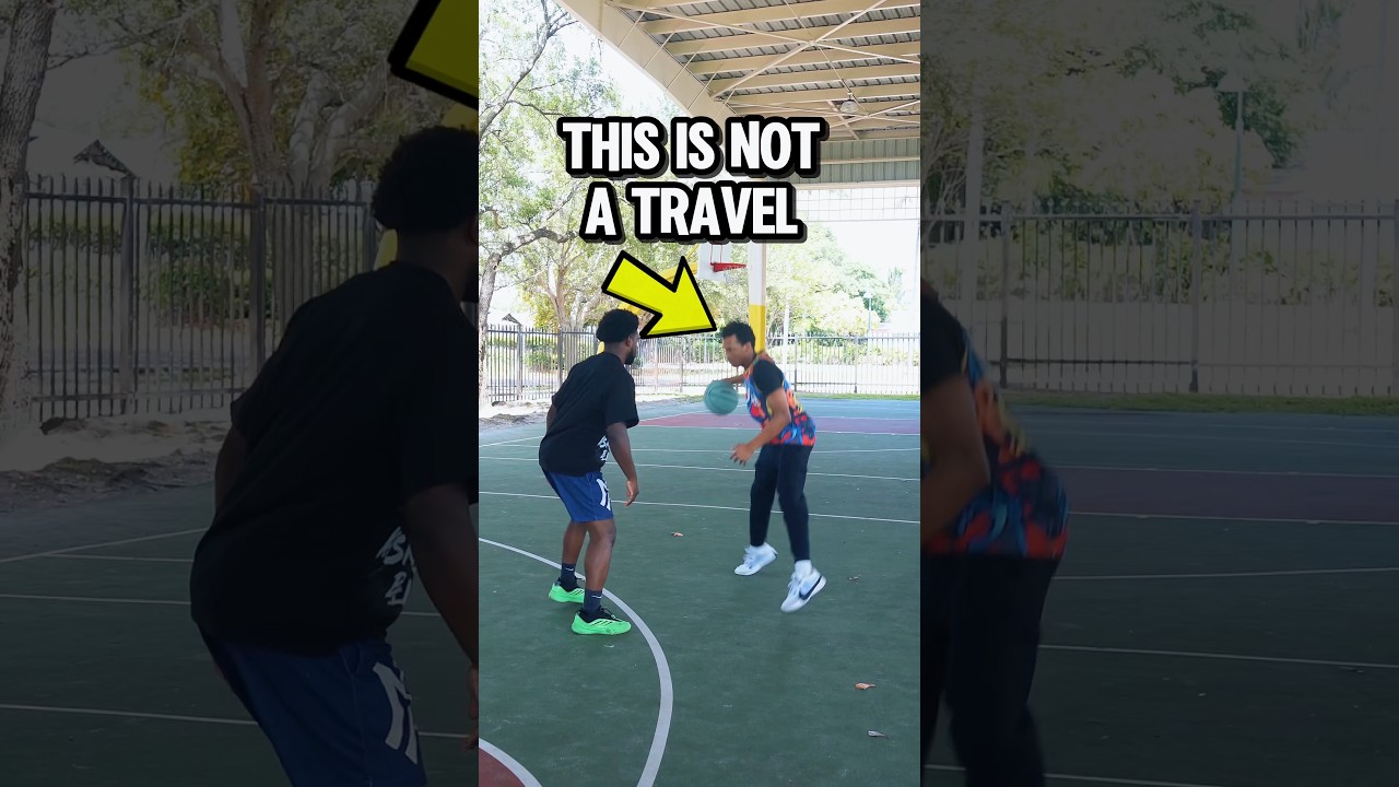Not a travel according to NBA rules #basketball #shorts
