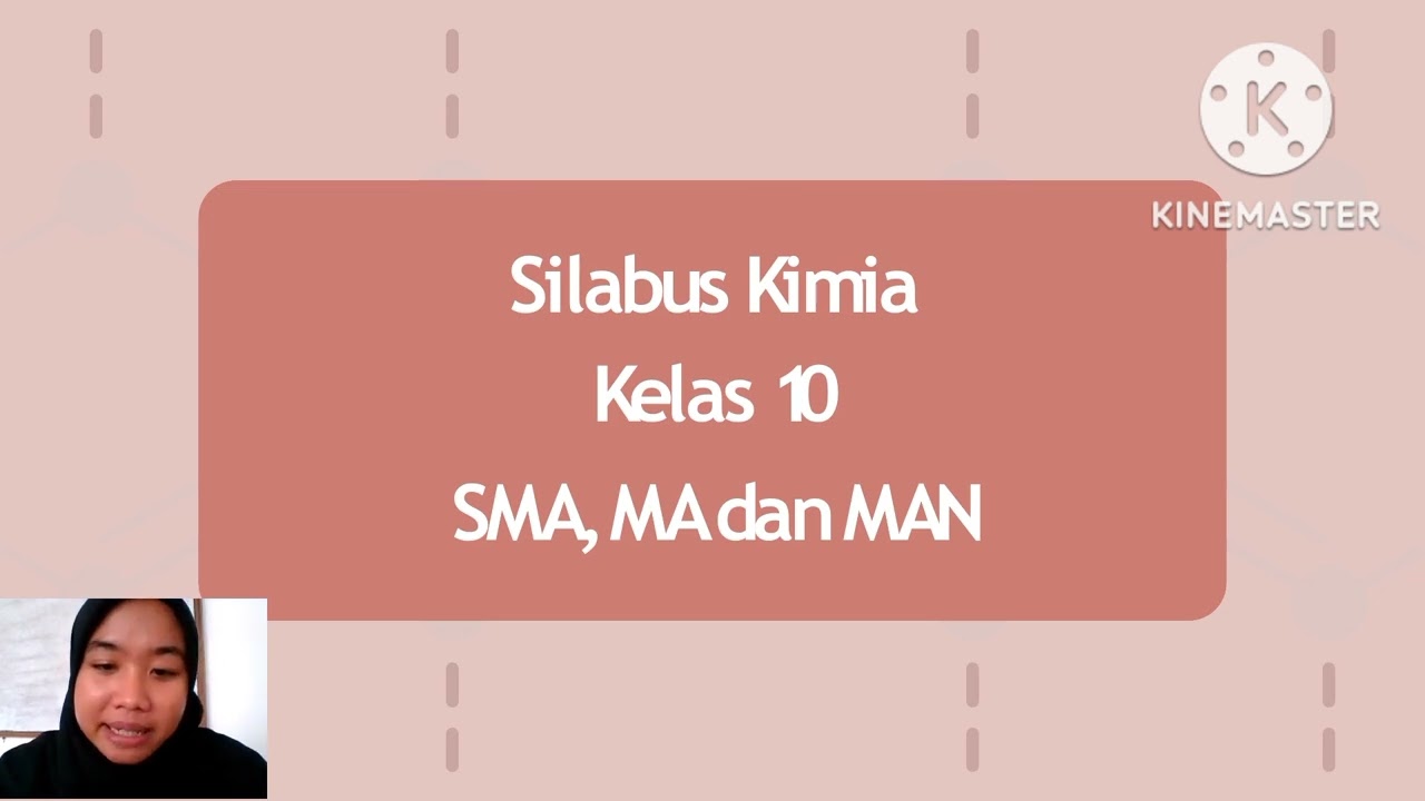 Menelaah silabus kelas 10 mata pelajaran kimia II pendidikan kimia A 2021
