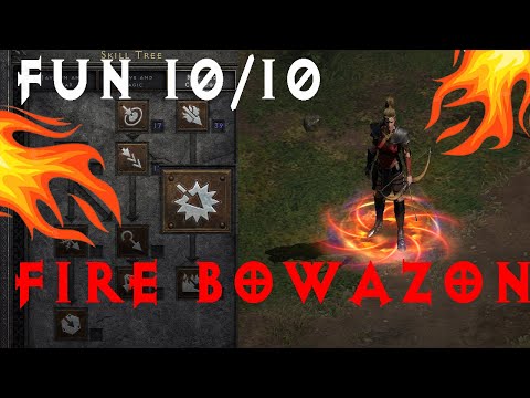 D2R: Fire bowazon build guide patch 2.7