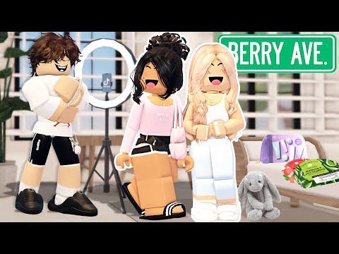 HANGING OUT WITH MY BEST FRIEND! I HAVE A SECRET CRUSH ON HER BROTHER... *VOICED* BERRY AVENUE