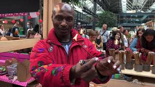 Old Spitalfields Market in East London 2021