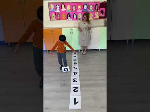 Yürüyen sayılar 😇😇😇 #education #okulöncesi #atividadefisica #kindergarten