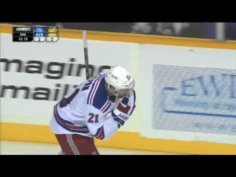 Derek Stepan Goal Against Nashville Predators 11/23/13