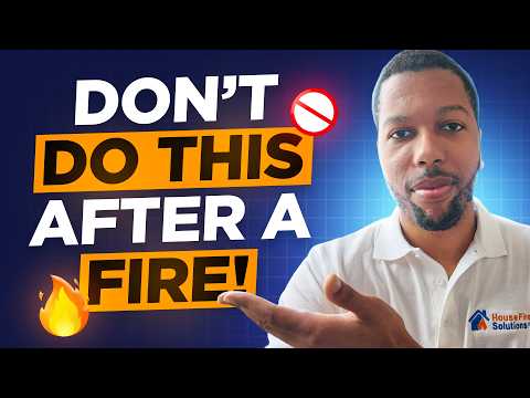 What To Do After a House Fire (4 Crucial Steps to Recover Fast)