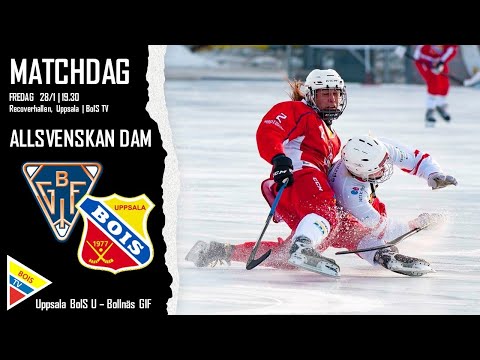 220128 Allsvenskan dam Uppsala BoIS U-Bollnäs GIF