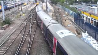 preview picture of video 'First Capital Connect Train departing from Bedford station'