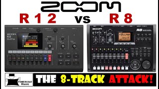 Video thumbnail for ZOOM R12 vs ZOOM R8 by Powercoat Music