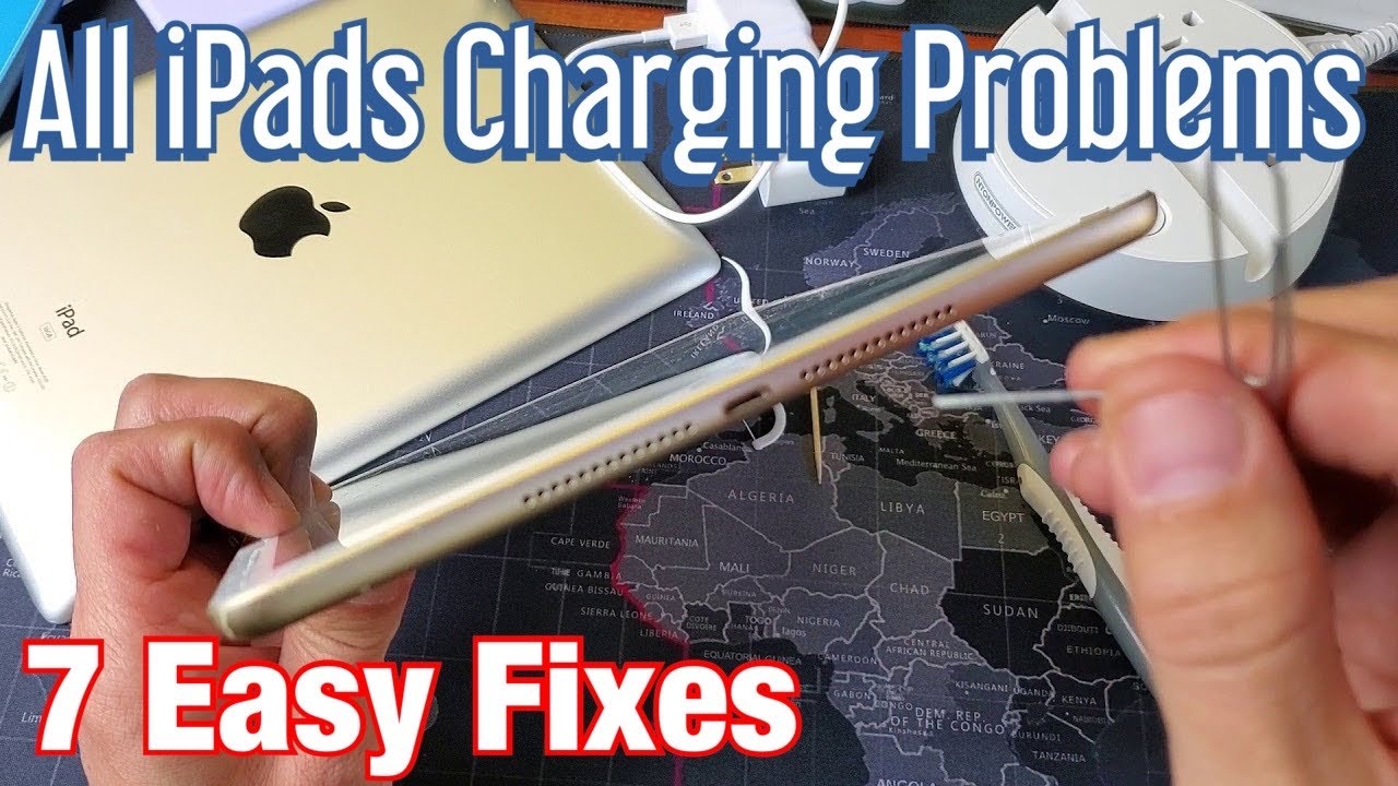 All iPads: Won't Charge, Charges Intermittently or Other Charging Problems  (7 Fixes)