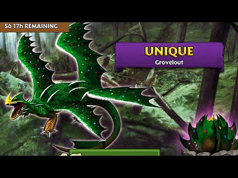 GROVELOUT Max Level 150 Titan Mode - New Unique Singetail - Dragons:Rise of Berk