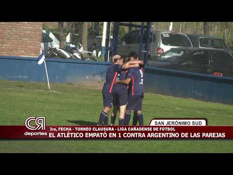 Atlético San Jerónimo 1 - 1 Argentino, 3ª fecha Torneo Clausura 2016 LCF