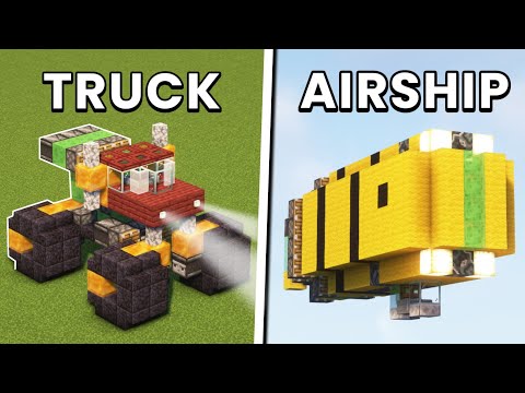 INSANE Minecraft Vehicle Hacks You NEED to Try NOW!