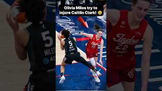 Olivia Miles tries to Injure Caitlin Clark! 😳 #caitlinclark #basketball
