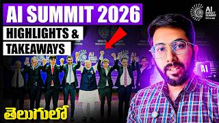 Top 10 Opportunities for YOU - India AI Summit 2026 | Telugu | Vamsi Bhavani