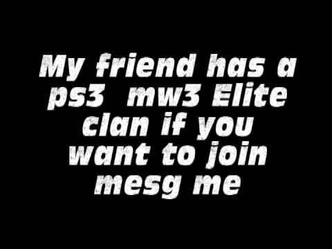 Mw3 Elite Clan