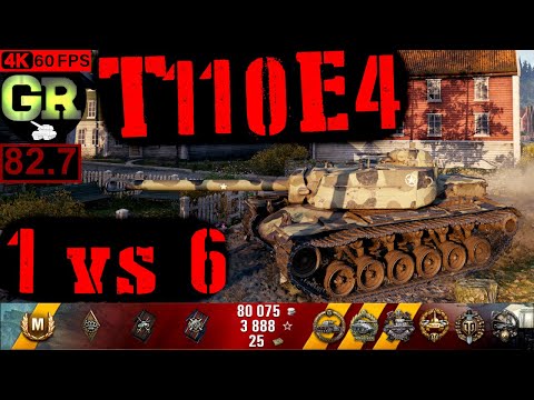 83_World of Tanks T110E4 WoT Replay - 8 Kills 7.4K DMG(Patch 1.4.0)