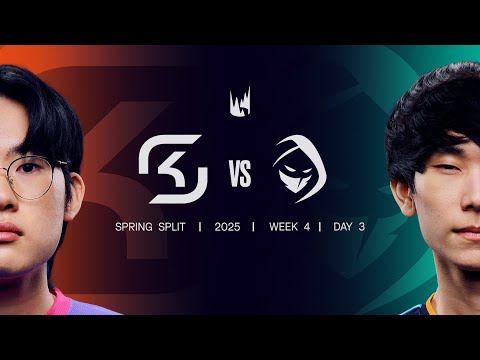 SK v RGE | 2025 LEC Spring | Week 4 Day 3 | SK Gaming vs. Rogue Game 1