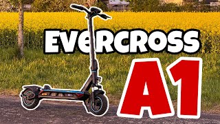 Dieser E-Scooter ist besser als erwartet – Evercross A1 EU Review - 20 KMH lt. GPS - 500W - ABE etc
