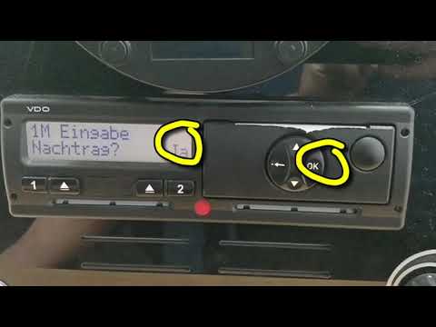 Tachograph Digitacho Fahrerkarte Länderkennzeichen Länderkennung