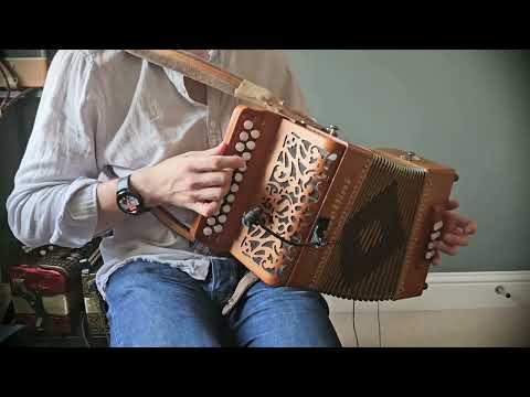Humours Of Glendart (Irish jig) button accordion / DG melodeon