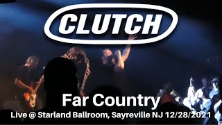 Clutch - Far Country LIVE @ Sold Out Starland Ballroom Sayreville NJ 12/28/21