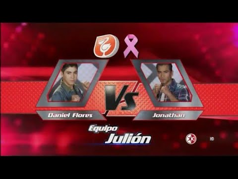Daniel Flores vs Jonathan Becerra (las batallas La voz México 2014)