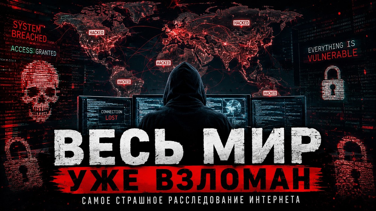 ВЕСЬ МИР УЖЕ ВЗЛОМАН: Самое страшное расследование Интернета