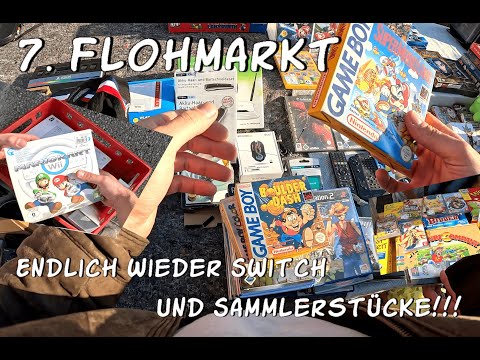 7.  Flohmarkt endlich wieder Switch und Sammlerstücke!!!