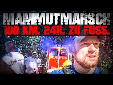 GAME OVER!!! 100 KM 24H ZU FUSS - Mammutmarsch 2017 | Fritz Meinecke