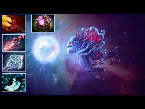Puck Mid WitchBlade Build  | Dota 2 New Meta Highlights