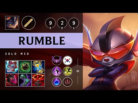 Rumble Mid vs Sylas - KR Master Patch 25.10