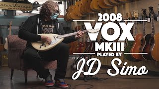 Video thumbnail for 2008 Vox MKIII 2008 played by JD Simo by Carter Vintage Guitars