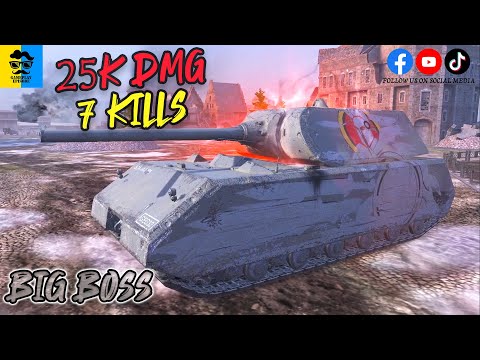 BIG BOSS Maus Legionary WoT Blitz | Gameplay Episode