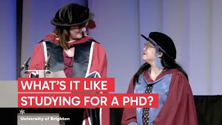 What's it Like Studying a PhD? | University of Brighton
