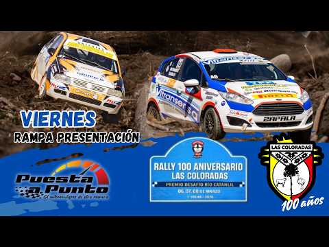 RALLY NEUQUINO|  1° FECHA | LAS COLORADAS |  RAMPA DE PRESENTACION