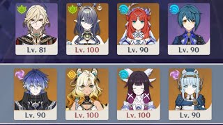 【原神】Ver.Luna Ⅶ 螺旋12層 豊穣開花カーヴェ＆フリンズキャリーで星9攻略【Genshin Impact】