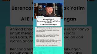 Ahmad Dhani Berencana Adopsi Anak Yatim dari Gaza, Al El Dul Beri Dukungan