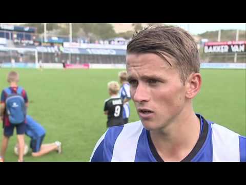 Reactie Quick Boys-speler Joey Ravensbergen na afloop van Quick Boys - ASWH