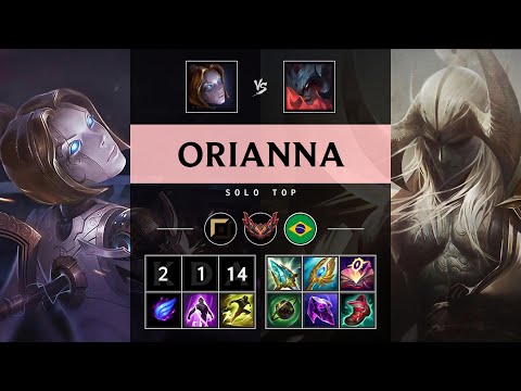 Orianna Top vs Aatrox - BR Grandmaster Patch 25.19