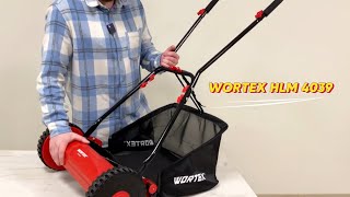 Hand push lawn mower WORTEX HLM 4039