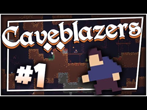INTO THE MYSTERIOUS CAVE | Caveblazers - Let's Play #1 (Caveblazers Gameplay)