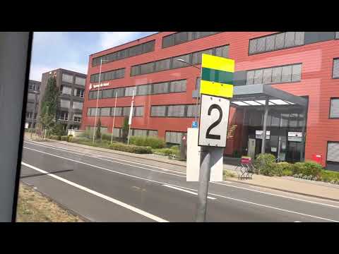 Fahrt mit der Linie 5 zur Endstation Sparkasse Am Butzweilerhof