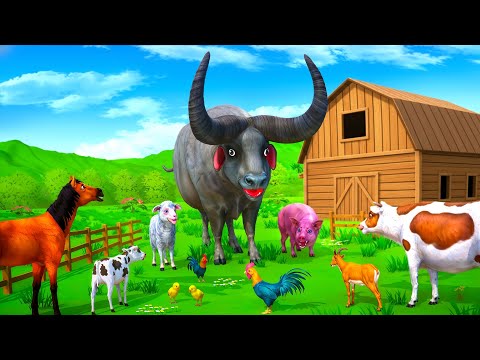 Wild Predators vs. Buffalo's Brave Rescue | Amazing Animal Encounters