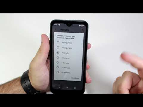 Como Cambiar Tiempo de Pantalla Encendida Ulefone Note 8P