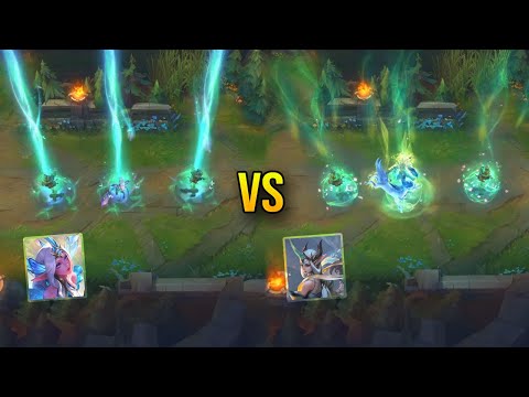 Faerie Court Soraka vs Immortal Journey Soraka Skin Comparison - League of Legends