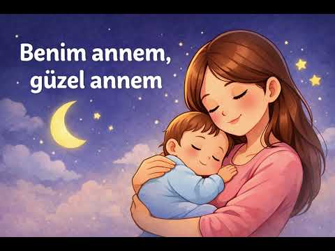 Benim Annem, Güzel Annem | Anne Ninnisi 🌙 Bebekler İçin Yumuşak Uyku Ninnisi