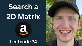 YouTube video 'Search a 2D Matrix - Leetcode 74 - Binary Search (Python)'