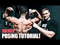 Bodybuilding Posing Tutorial mit BroSep & André Patris