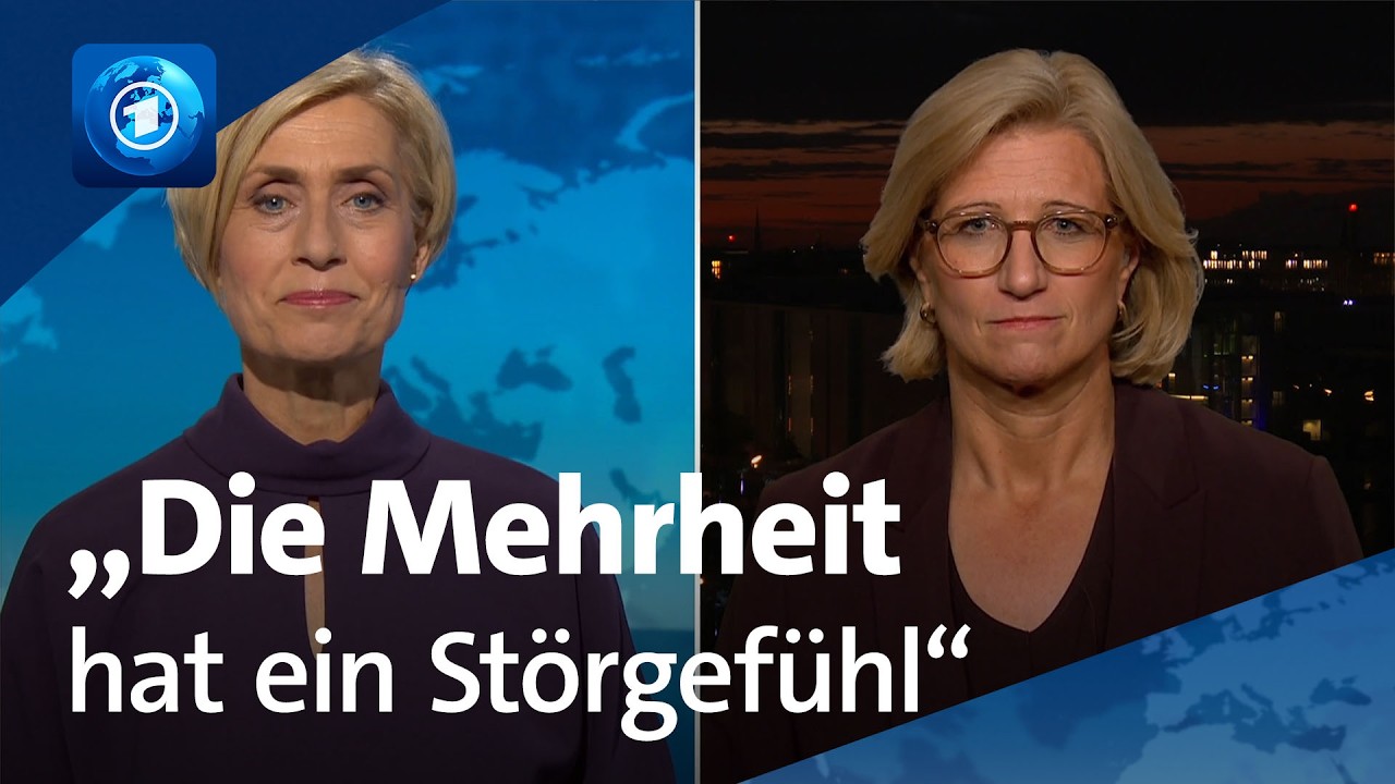 Anke Rehlinger, SPD, zu den Konsequenzen der Landtagswahlen | tagesthemen-Interview