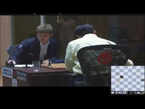 The moment Magnus Carlsen became World Chess Champion