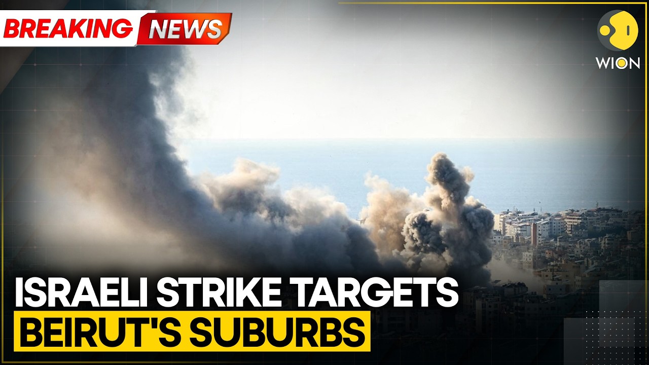 Israel-Iran War: After Israeli Evacuation Warning, Strike Targets Beirut | WION BREAKING